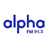 Logo da Alpha FM