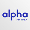 Logo da Alpha FM